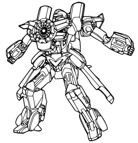 Tobot Titan Coloring Page .